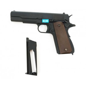 Страйкбольный пистолет WE COLT M1911А1, металл, Gen 2 CO2 WE-E017C-BK